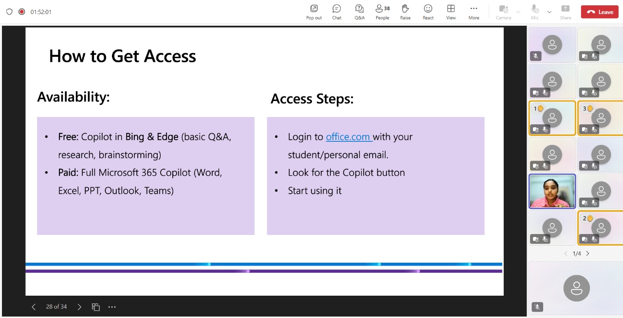 Productivity with Microsoft 365 & Copilot 3